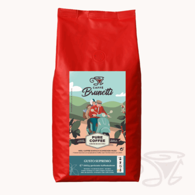 caffè brunetti espresso gusto supremo 1kg ganze bohnen