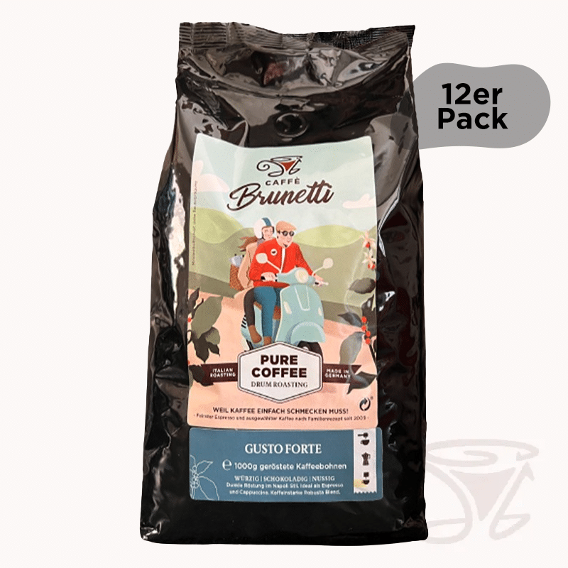 caffè brunetti espresso delizioso gusto forte 12kg ganze bohnen