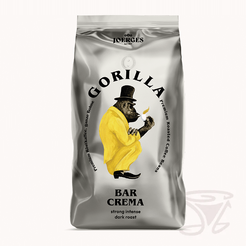 gorilla espresso bar crema 1kg ganze bohnen