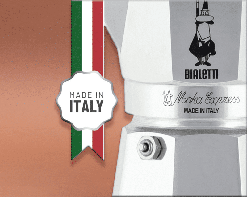 Bialetti Moka Express Made in Italy