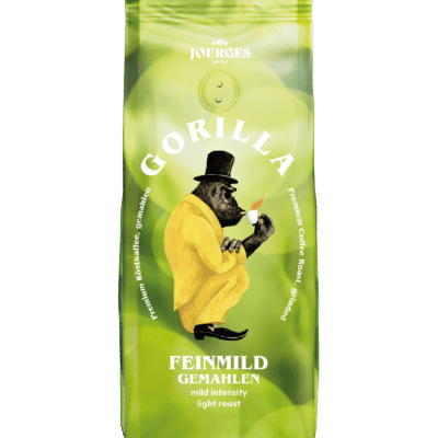gorilla filterkaffee feinmild gemahlen 500g mit aromaschutzventil