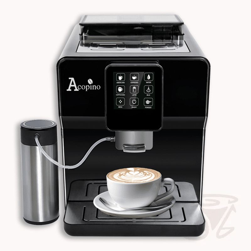 acopino roma kaffeevollautomat mit one touch display