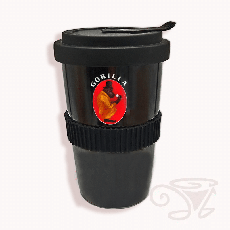 gorilla coffee 2 go becher 0,4l schwarz