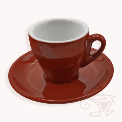 nuova point milano 65ml farbige espresso tasse braun dickwandig