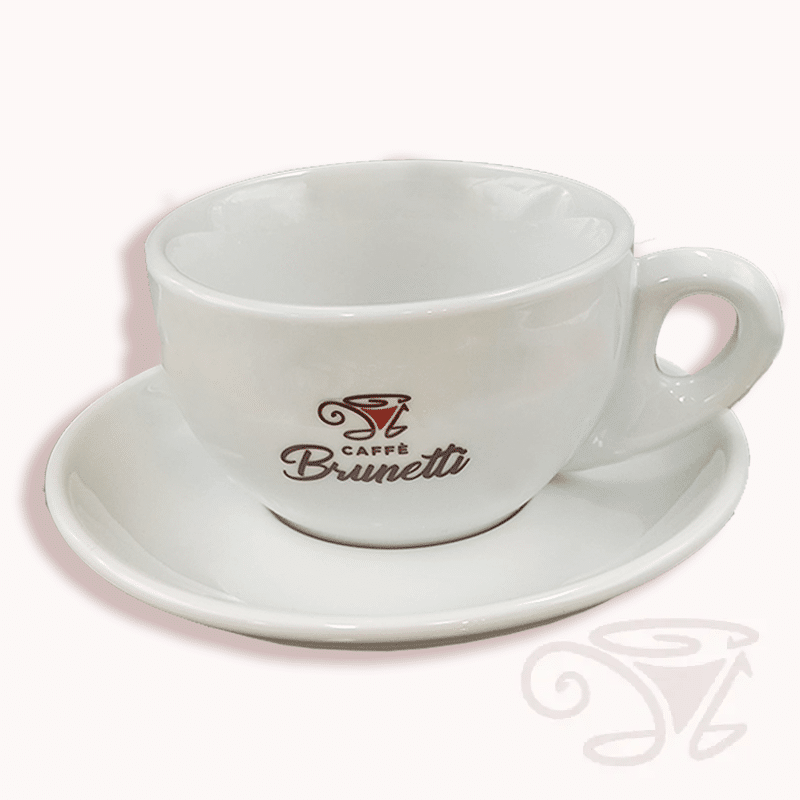 caffé brunetti dickwandige cappuccino tasse 145 ml nuova point palermo