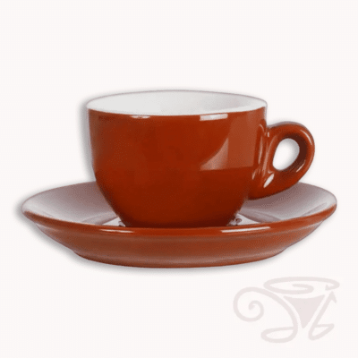 nuova point sorrento 62ml espresso tasse braun dickwandig