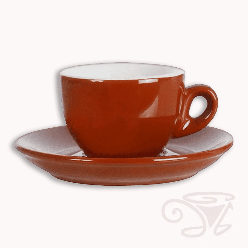 nuova point sorrento 62ml espresso tasse braun dickwandig