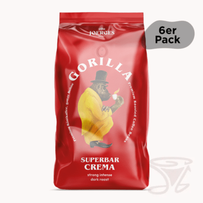 gorilla espresso super bar crema 6kg ganze bohnen vorratsmenge