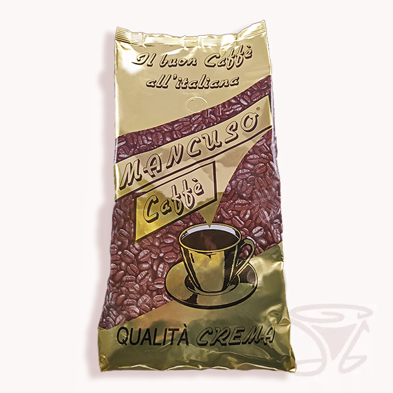 mancuso qualita crema profi espresso kaffee 1kg vending bohnen