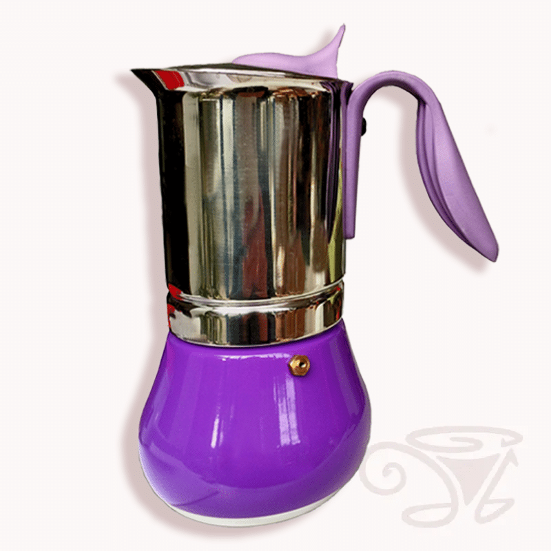 g.a.t. allegra espressokocher mokkakocher für 10 tassen verschiedene farben