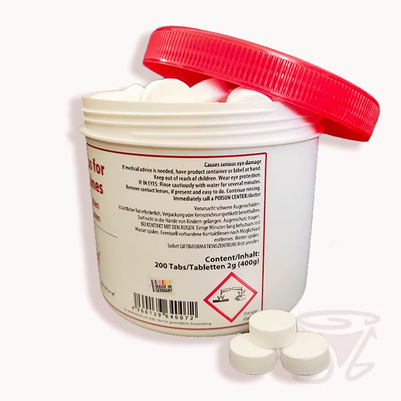 reinigungstabletten 200 stück á 2g für kaffeemaschinen