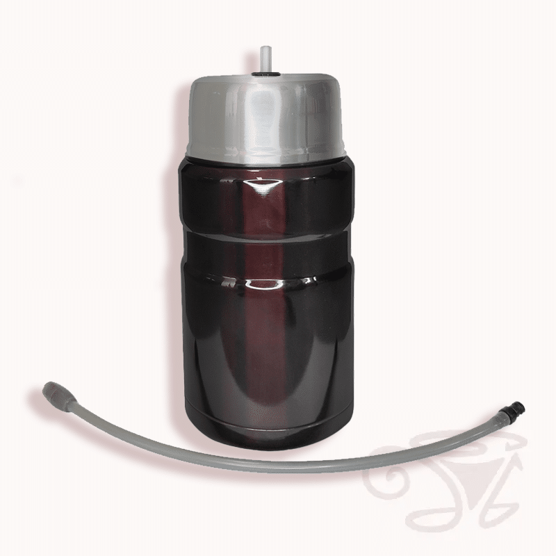 acopino barletta isolierter milchbehälter "mokka" 710ml