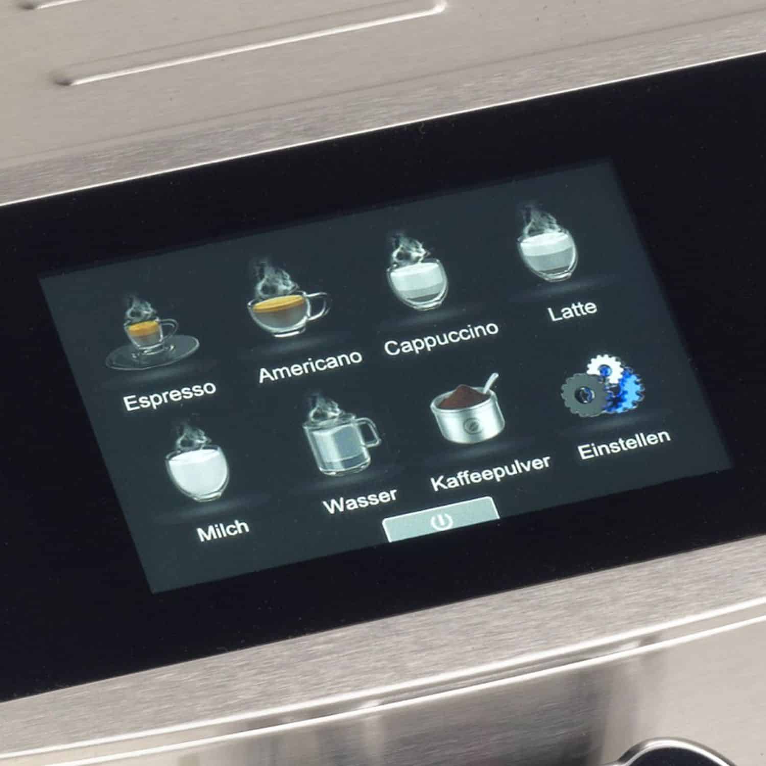 acopino modena touch kaffeevollautomat für privat & gewerbe