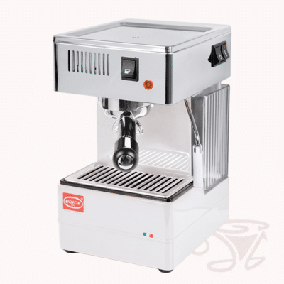 quickmill stretta 0820 siebträger einkreiser mit thermoblock retro style weiss