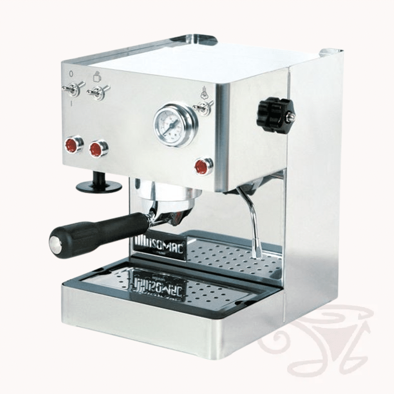 isomac giada siebträger espressomaschine einsteigermodell