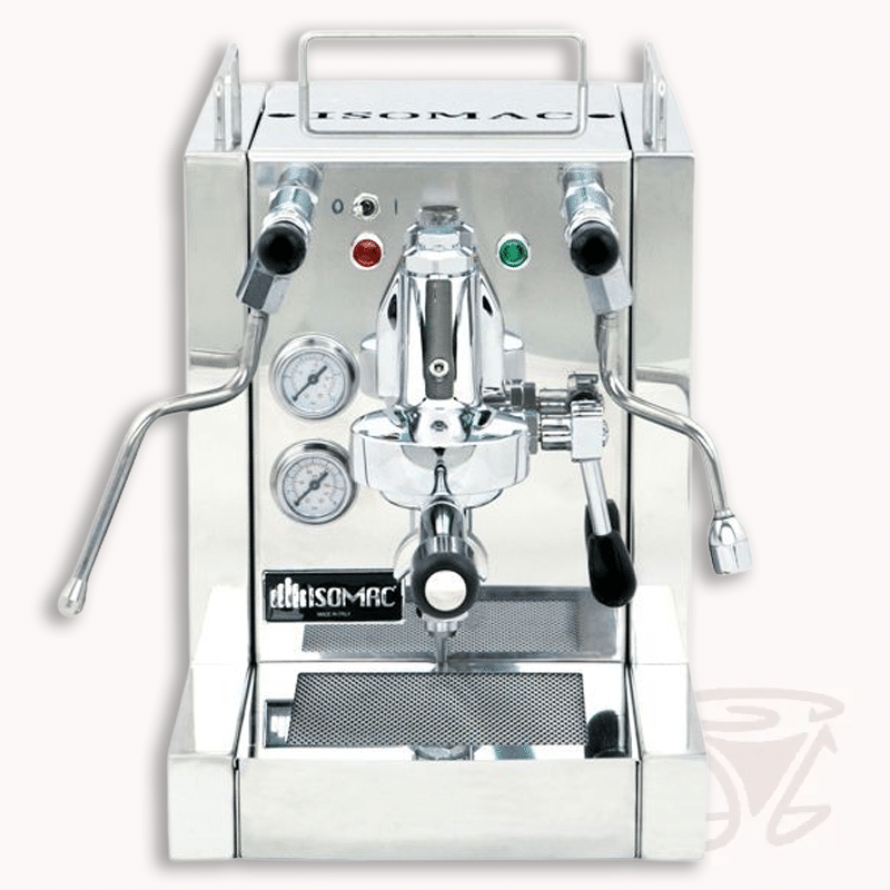 isomac kia siebträger espressomaschine zweikreiser e61