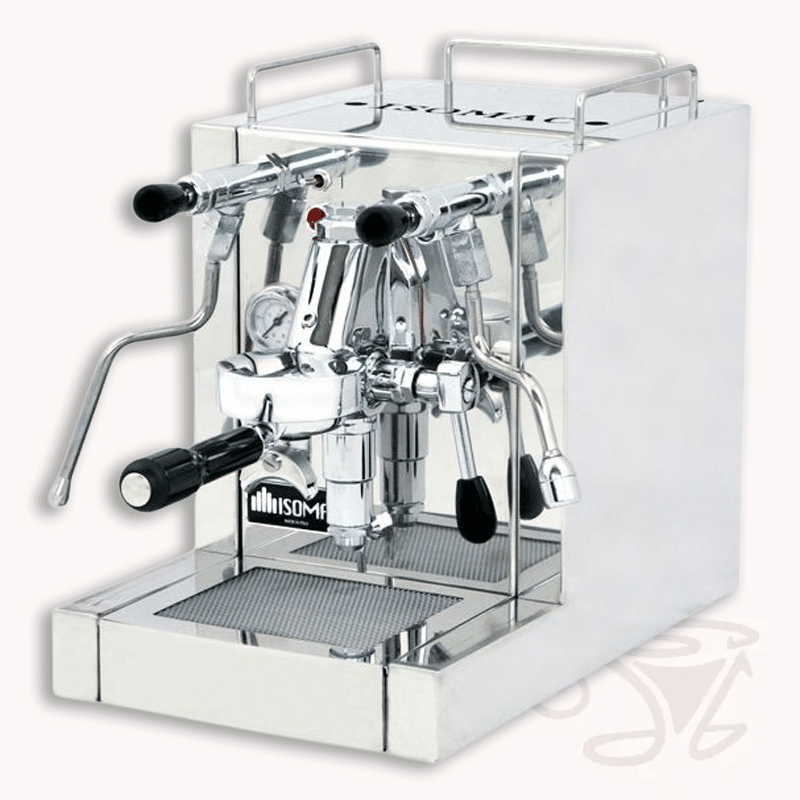 isomac kia siebträger espressomaschine zweikreiser e61