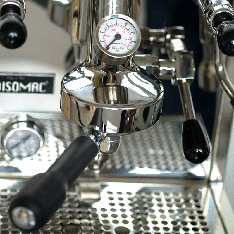 isomac pro 5.1 siebträger espressomaschine zweikreis e61 kippschalter