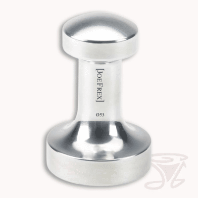 joe frex tamper metall alu 58 mm (z.b. für isomac, la pavoni, quickmill maschinen)