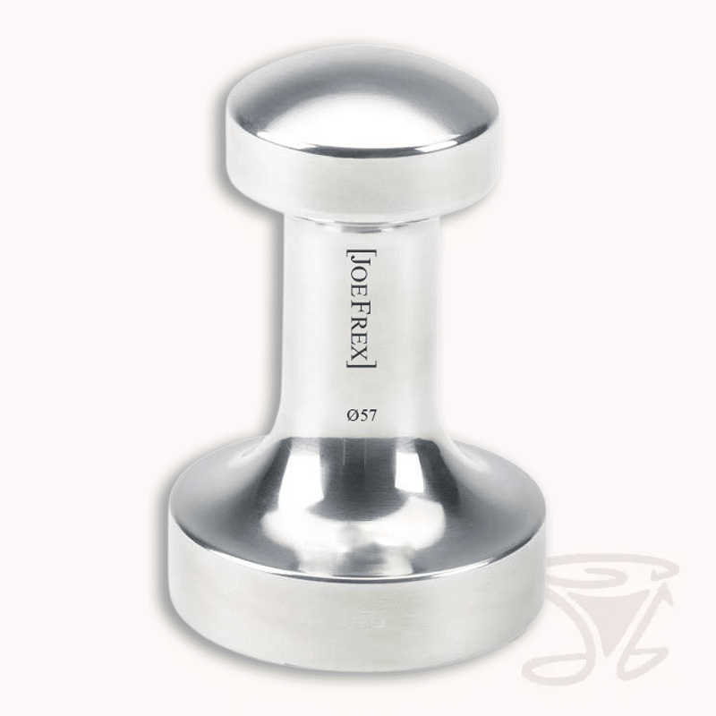 joe frex tamper metall alu 58 mm (z.b. für isomac, la pavoni, quickmill maschinen)