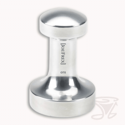 joe frex tamper metall alu 58 mm (z.b. für isomac, la pavoni, quickmill maschinen)