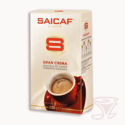 saicaf gran crema espresso 250g gemahlen für espressokocher