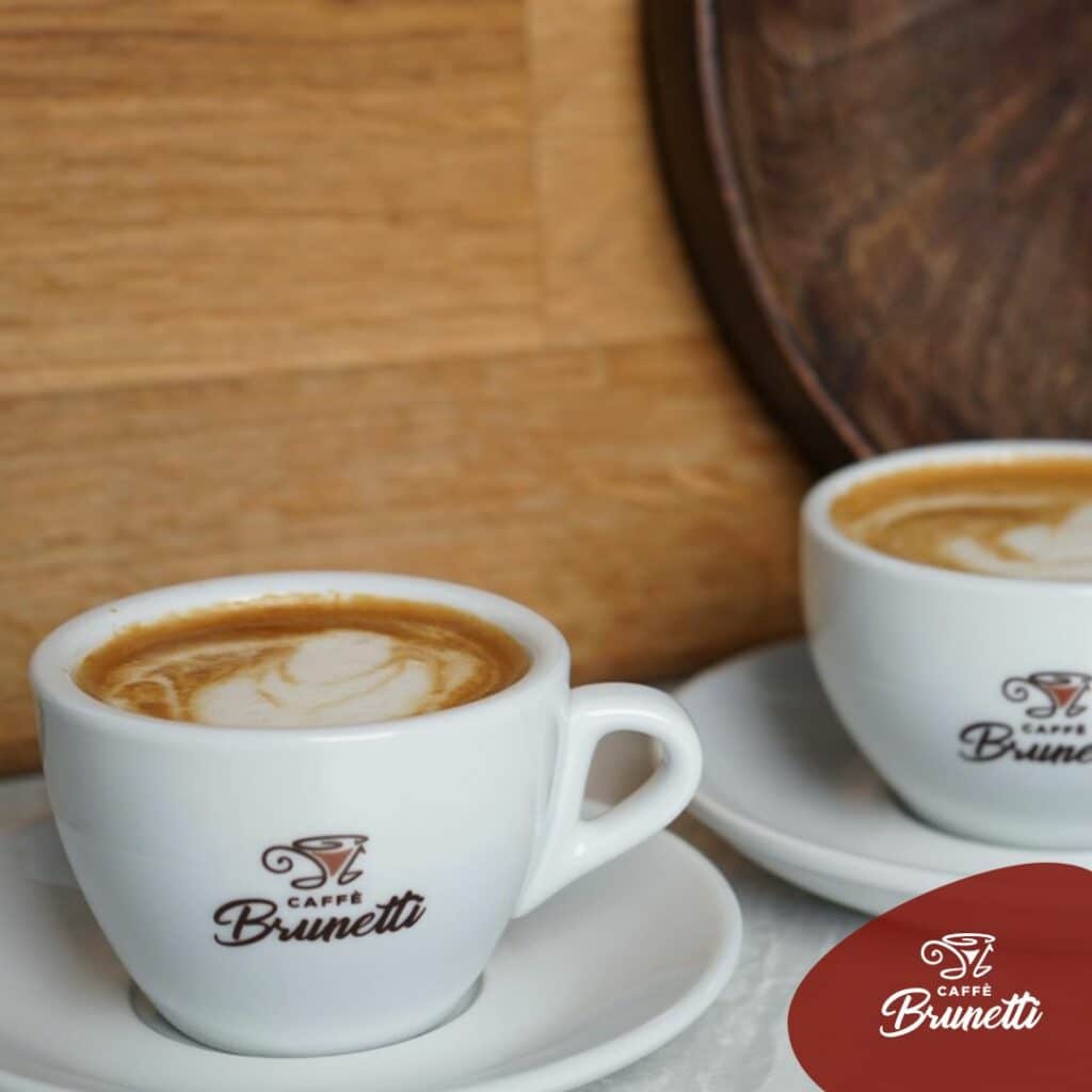 Ein leckerer Cappuccino mit Caffé Brunetti Espresso