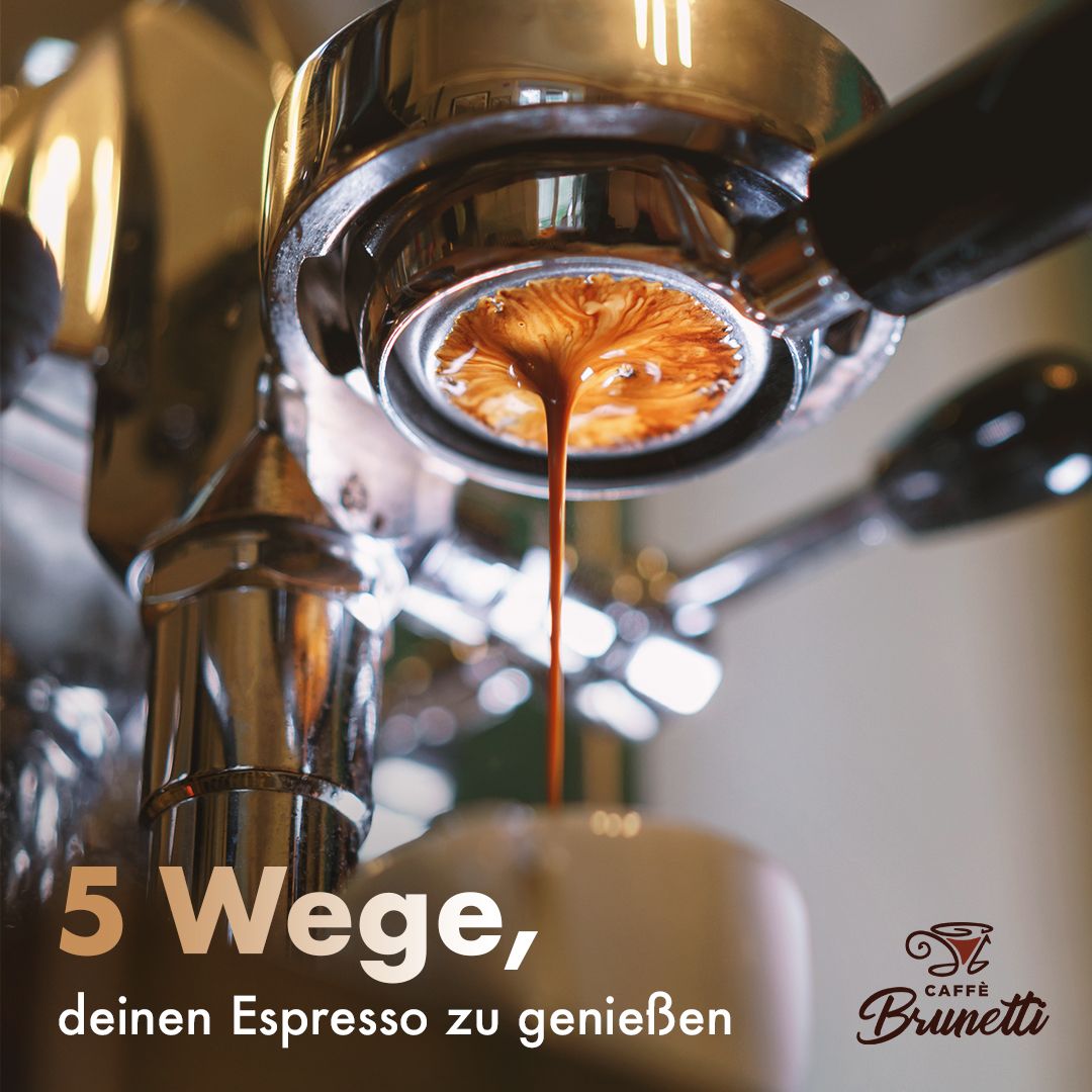 5 Wege für ein Espresso