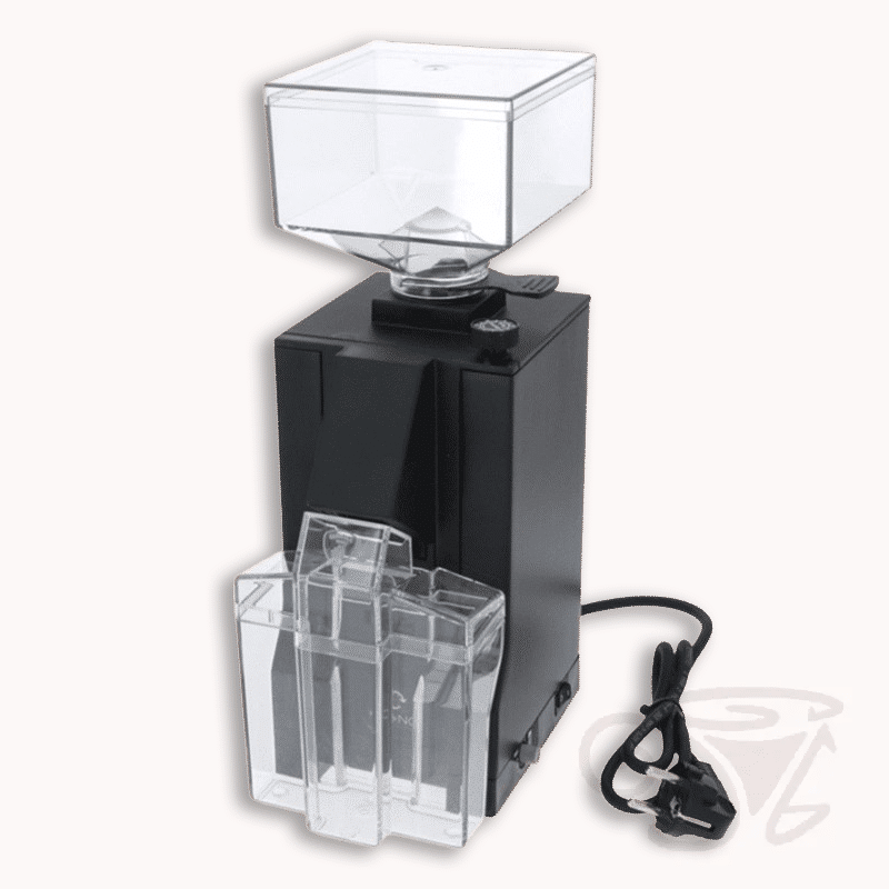 eureka mignon crono kaffeemühle für filter und espresso mattschwarz