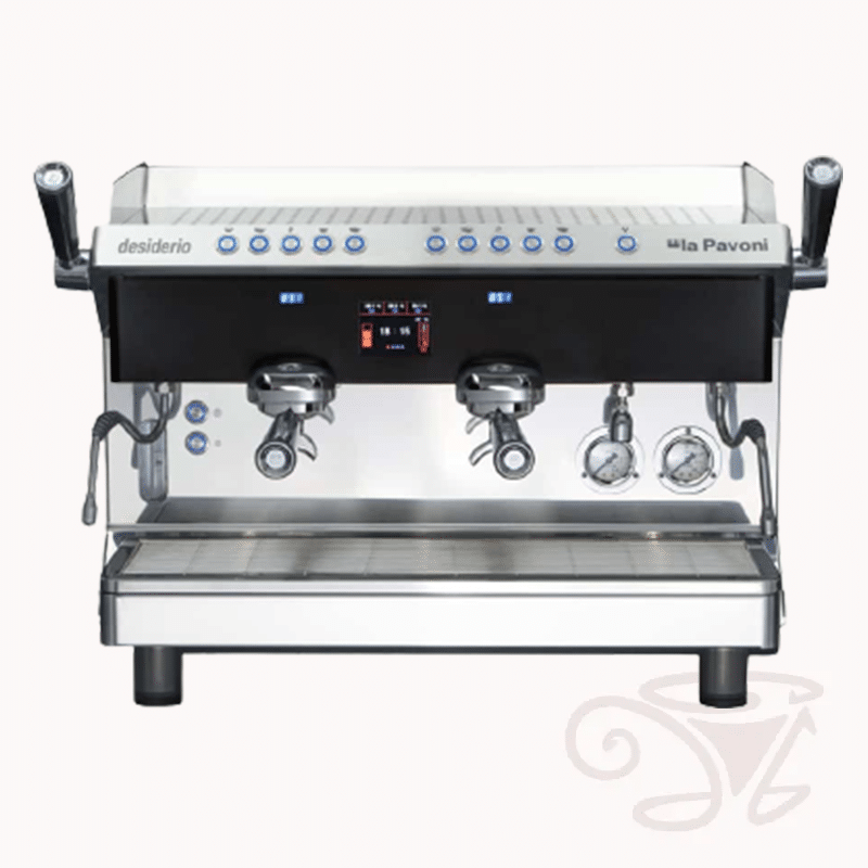 la pavoni desiderio 2v 2 gruppige siebträger kaffeemaschine espressomaschine