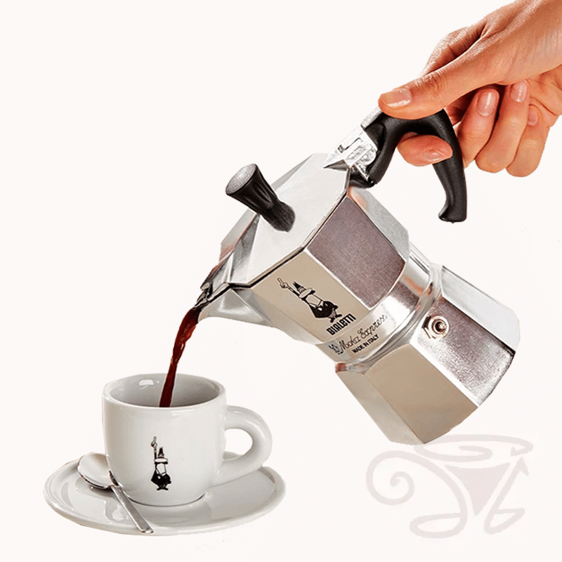 bialetti moka express espressokocher herdkocher 2 tassen kaffeebereiter