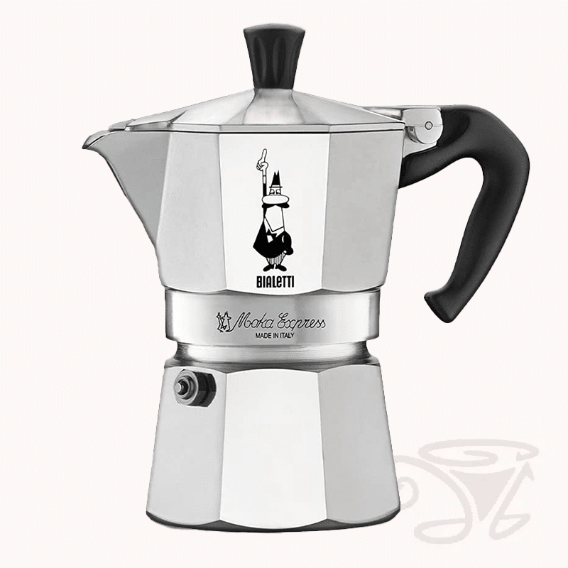 bialetti moka express espressokocher herdkocher 2 tassen kaffeebereiter