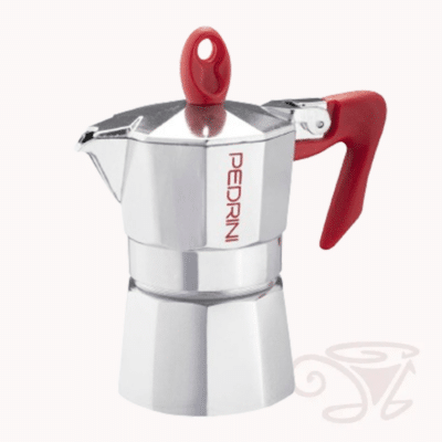 pedrini espressokocher 1/2 tasse geschenk dekoartikel