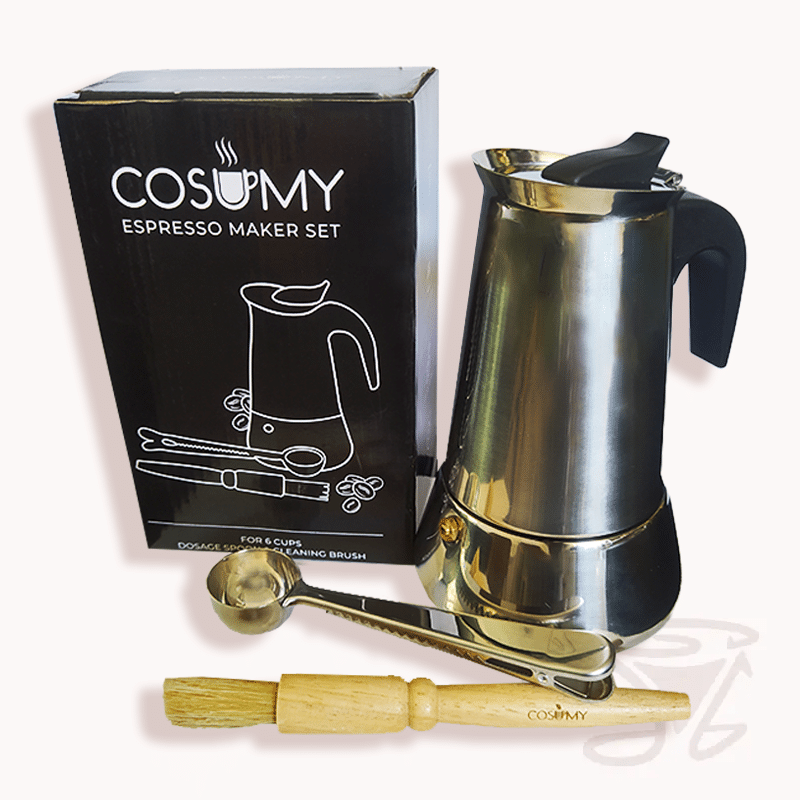 mokanita espressokocher 6 tassen mokkakanne herdkocher