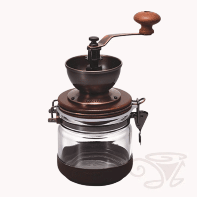 hario ceramic coffee mill canister kaffeemühle mit behälter