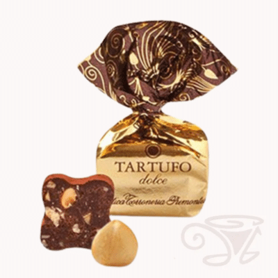 tartufo dolce oro antica torroneria piemontese schokoladentrüffel 14g