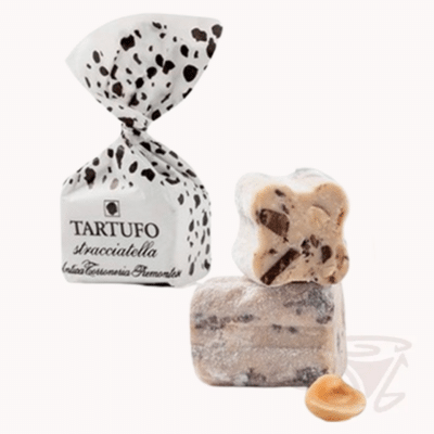 tartufo stracciatella torroneria piemontese schokoladentrüffel 14g