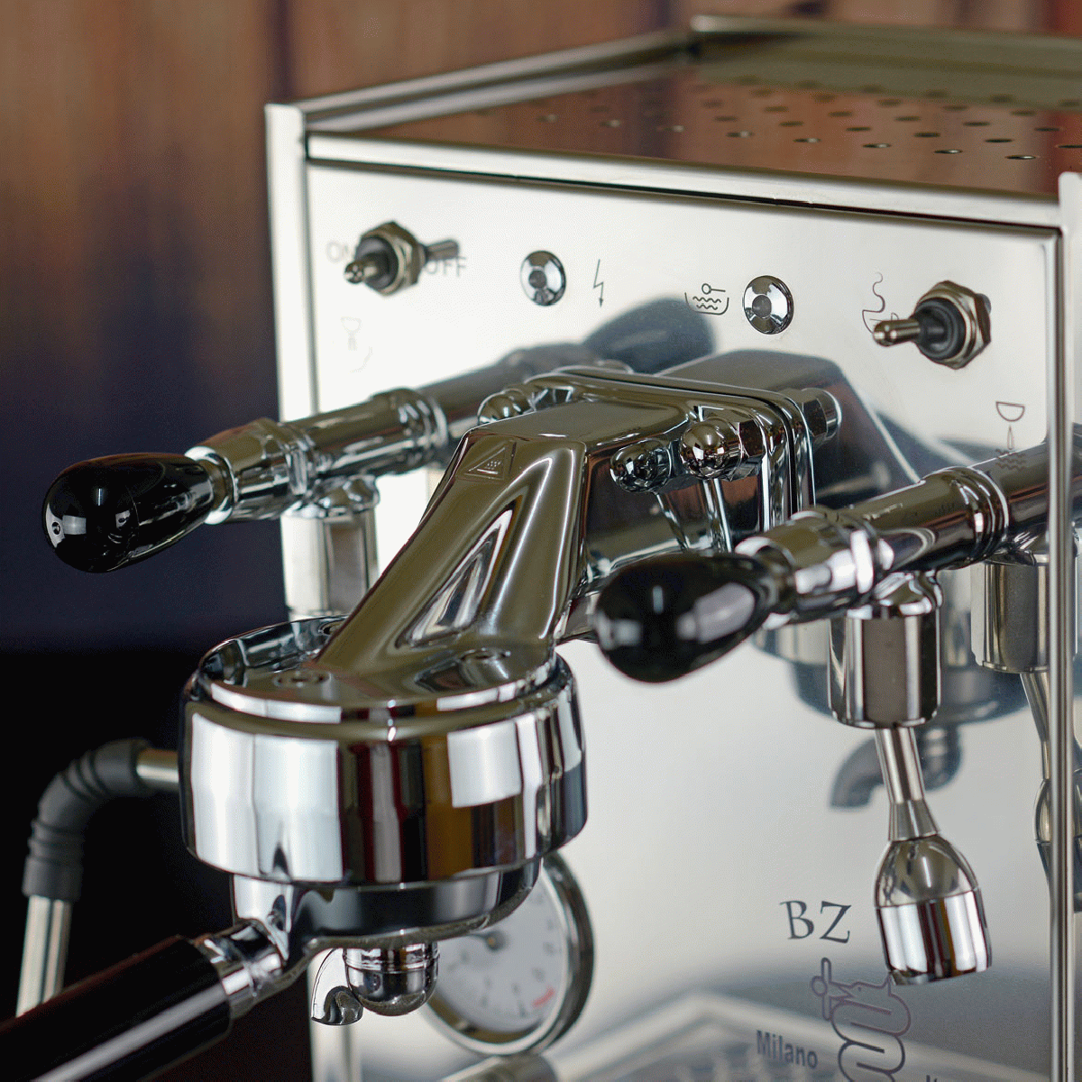 bezzera bz10 espressomaschine siebträger s pm zweikreiser kippventile