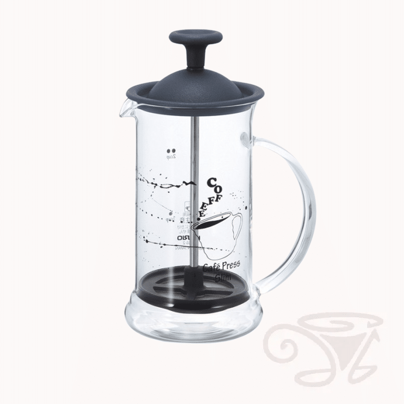 hario café press slim s 240ml schwarz french press