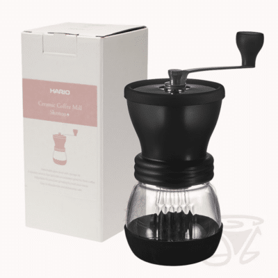 hario hand kaffeemühle skerton plus für 100g mit keramik mahlwerk bloom series