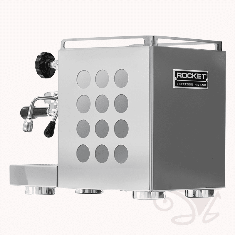 rocket appartamento siebträger zweikreiser e61 brühgruppe inox edelstahl