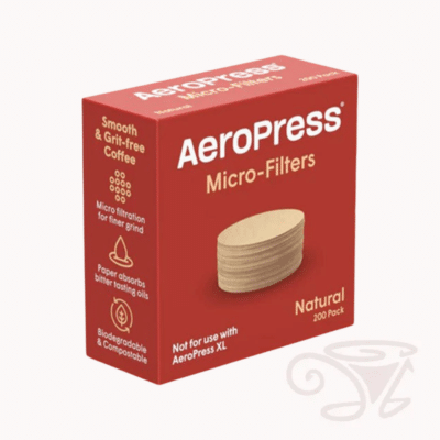 aeropress papierfilter microfilter natur 200 stück