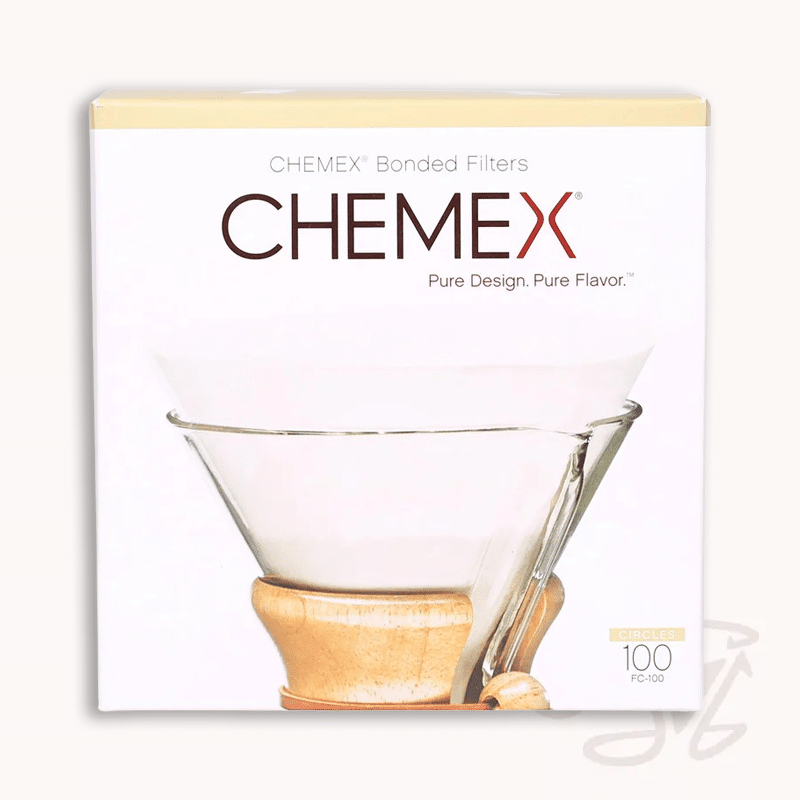 chemex filterpapier für 6 10 tassen, 100 stück