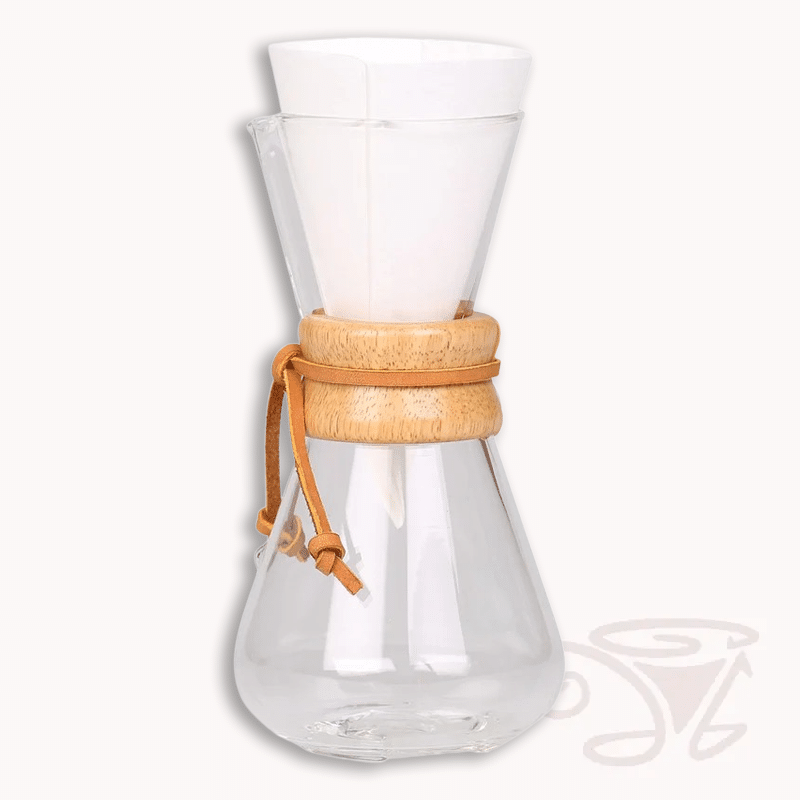 chemex filterpapier für 1 3 tassen, ungefaltet, 100 stück