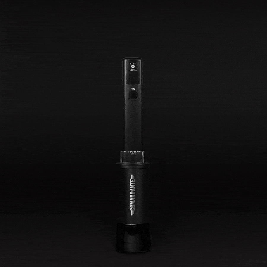 hario electro solo mobile mill stick (elektr.) + comandante adapter