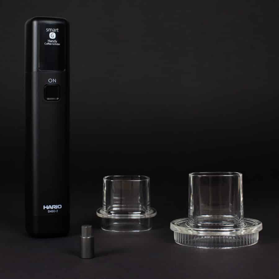 hario electro solo mobile mill stick (elektr.) + comandante adapter