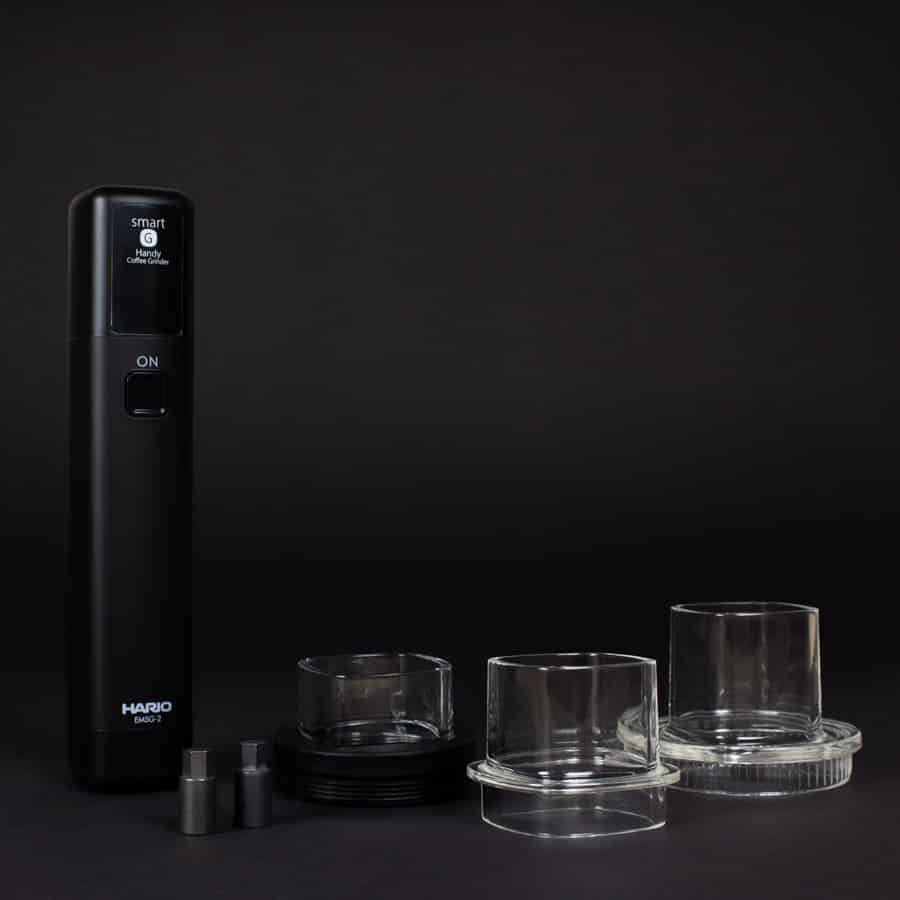 hario electro solo mobile mill stick (elektr.) + comandante adapter