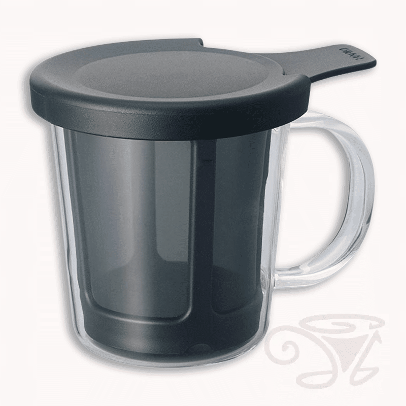 hario one cup coffee maker kaffeebereiter, schwarz