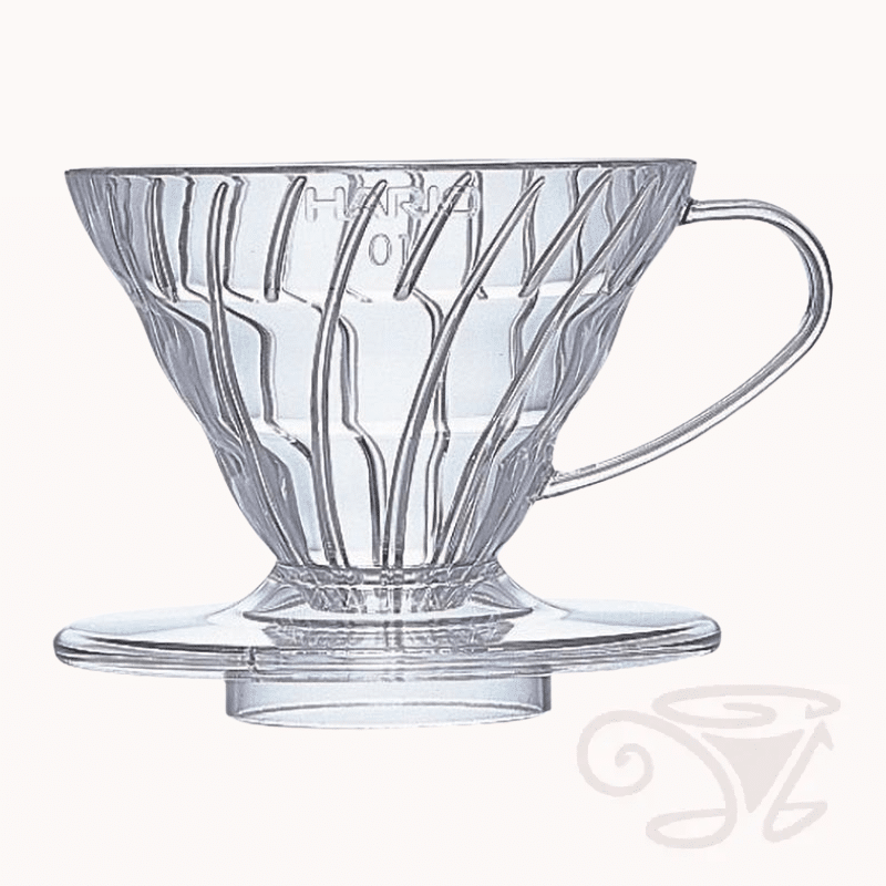 hario v60 dripper clear 01, transparent