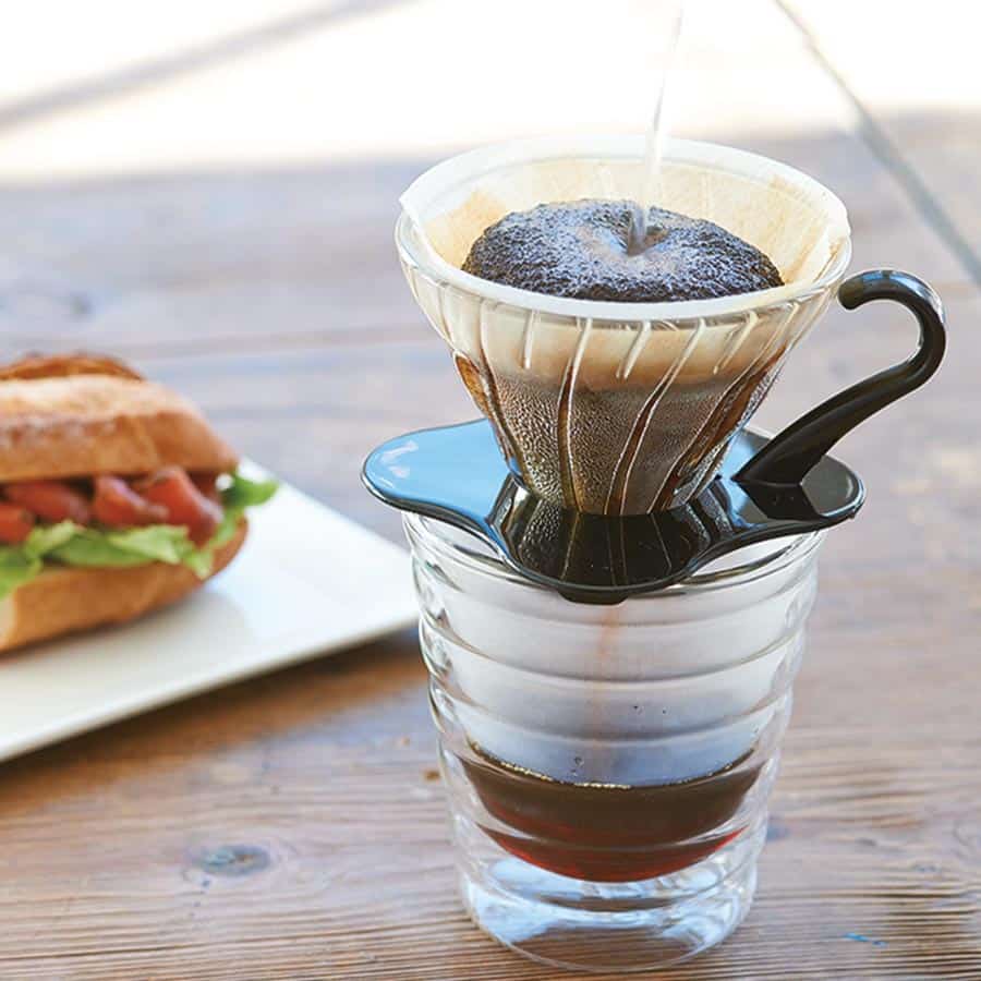 hario v60 dripper glas schwarz 01